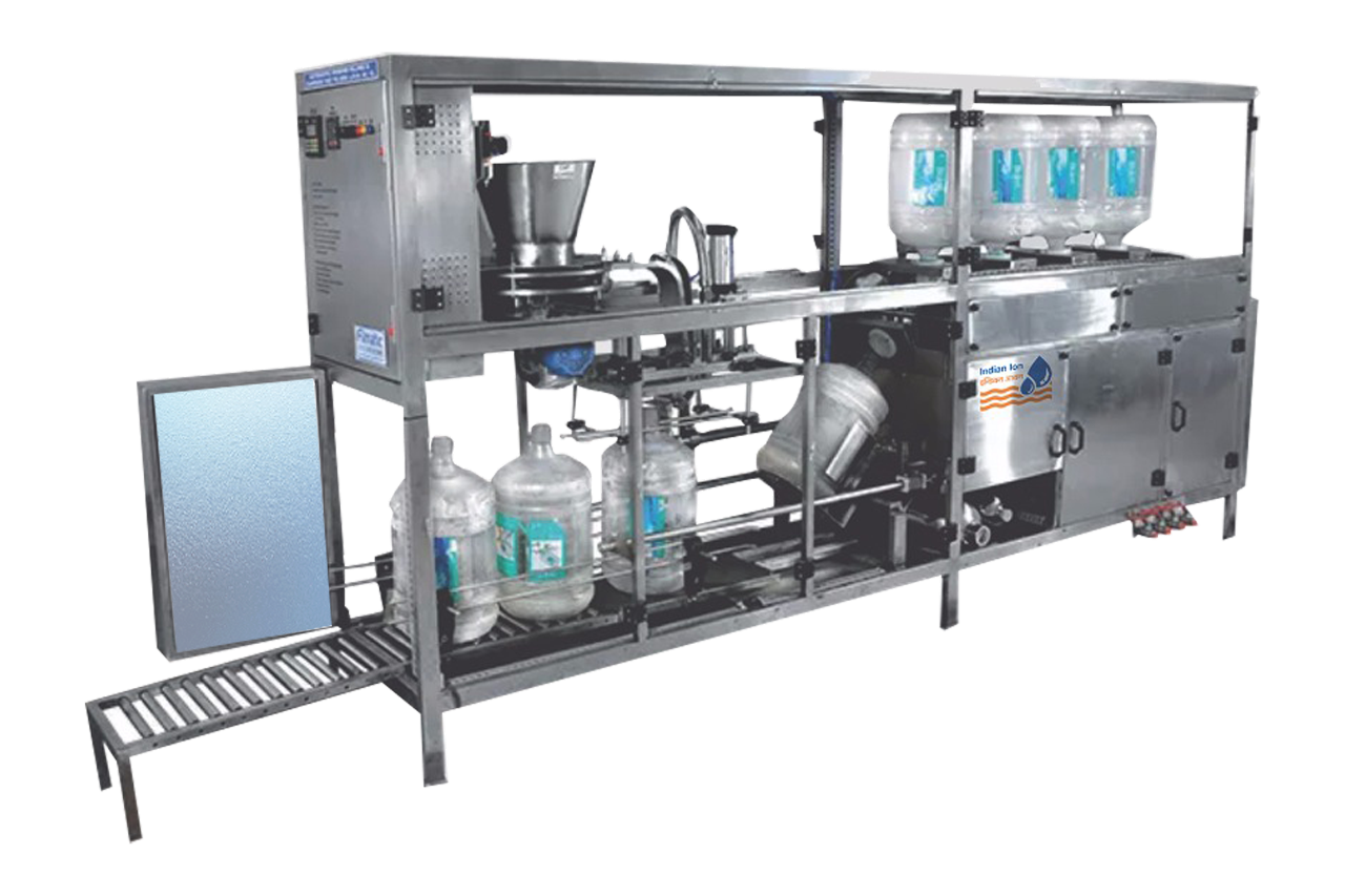 Jar Washing & Filling Machine